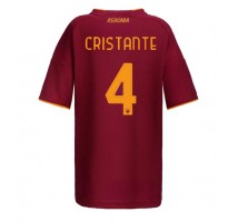 AS Roma Bryan Cristante #4 Koszulka Podstawowa damskie 2025-26 Krótki Rękaw